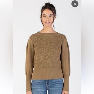 Margaret o’leary olive sweater size S